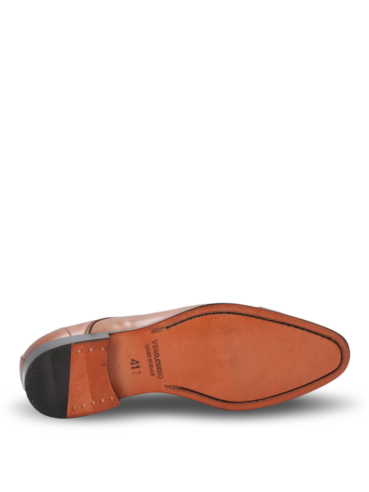 Zapato Italiano Hombre Cuero Morati Café Hush Puppies