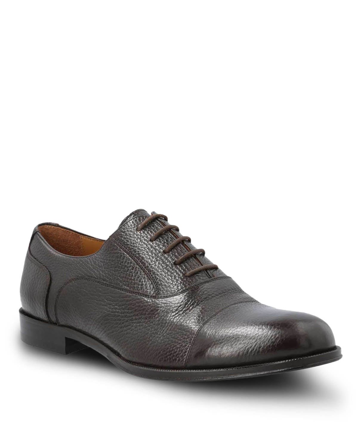 Zapato Italiano Hombre Cuero Padua Café Hush Puppies