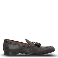 Mocasin Italiano Hombre Cuero Cremona Café Hush Puppies