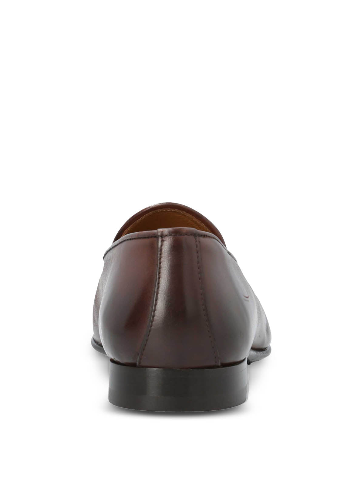 Mocasin Italiano Hombre Cuero Lucca Café Hush Puppies