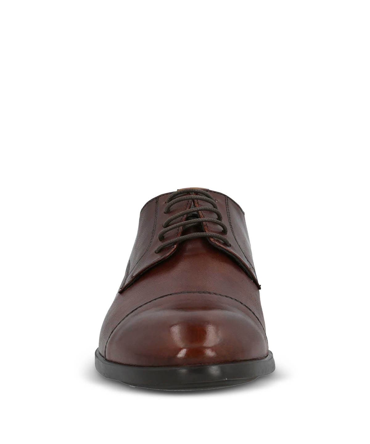 Zapato Hombre  Italiano Cuero Leccio Café | Hush Puppies
