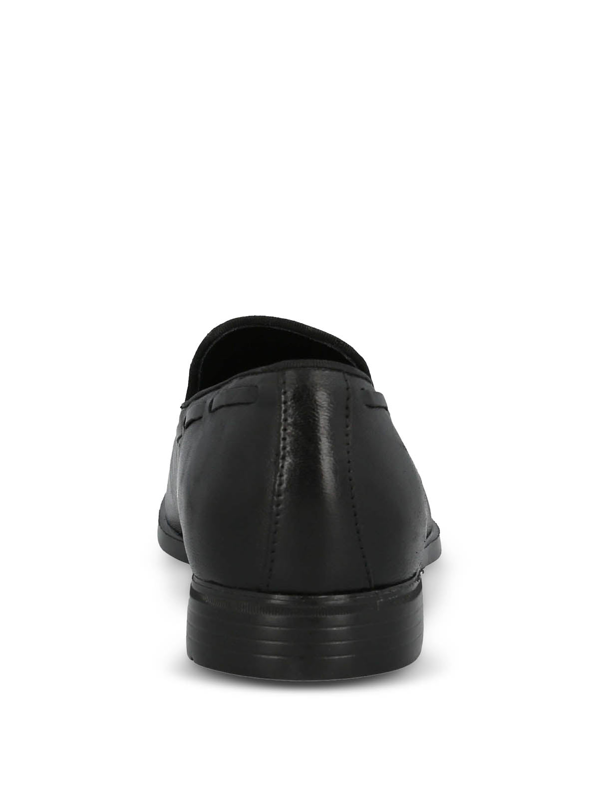 Mocasin Hombre  Italiano Cuero Abete Negro