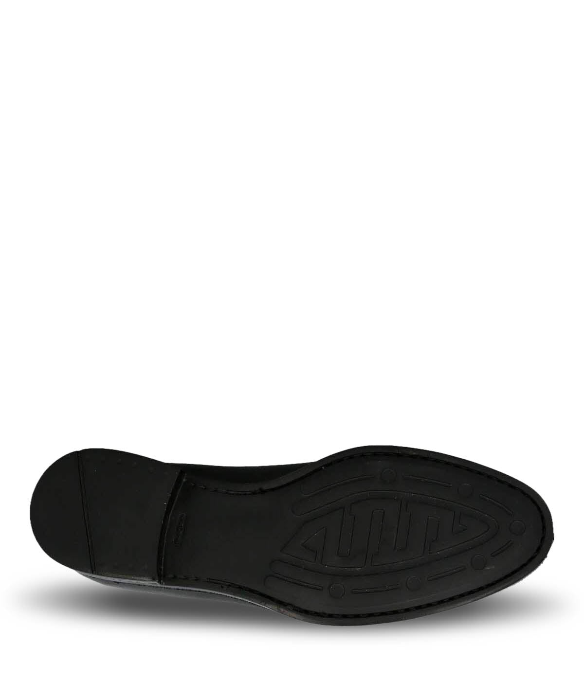 Mocasin Hombre  Italiano Cuero Abete Negro