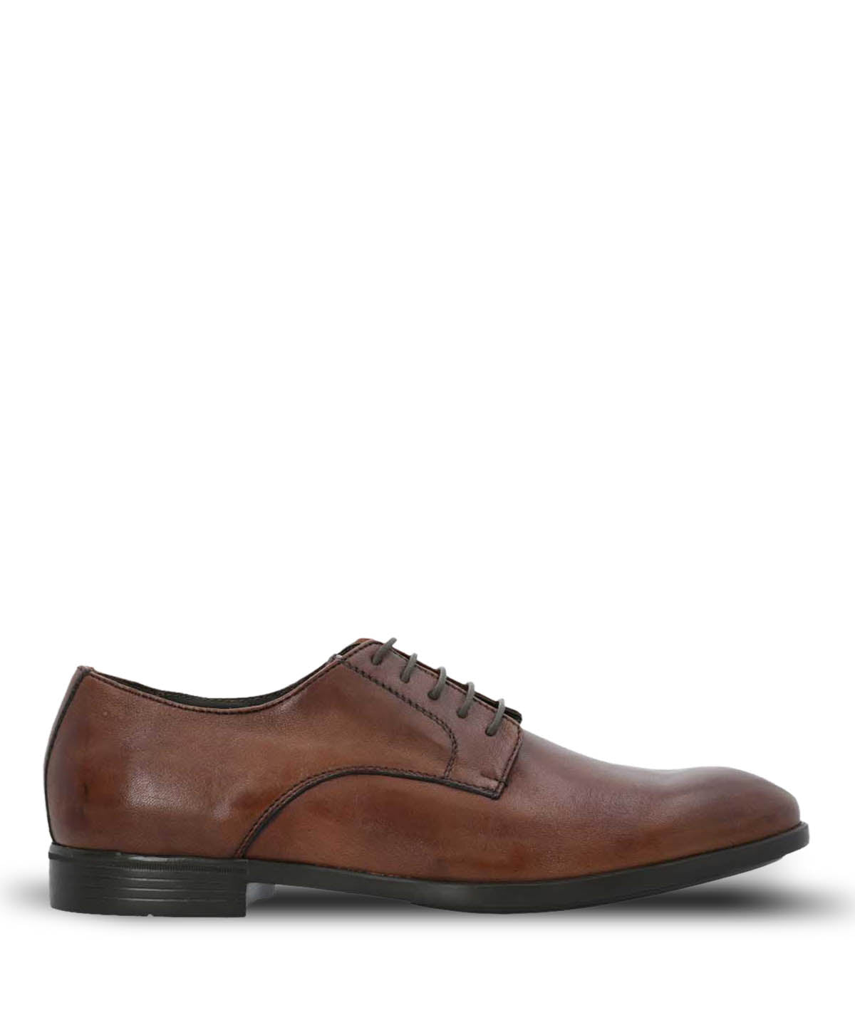 Zapato Hombre  Italiano Cuero Olmo Café