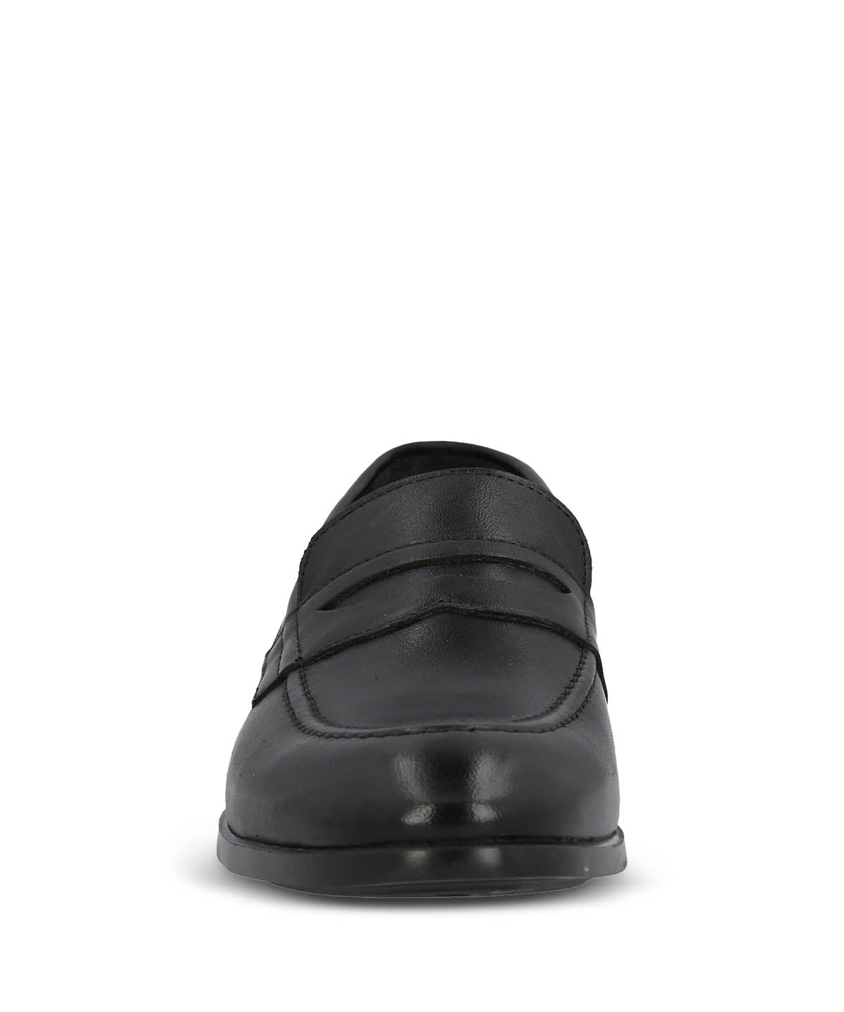 Mocasin Hombre Italiano Cuero Ulivo Negro | Hush Puppies