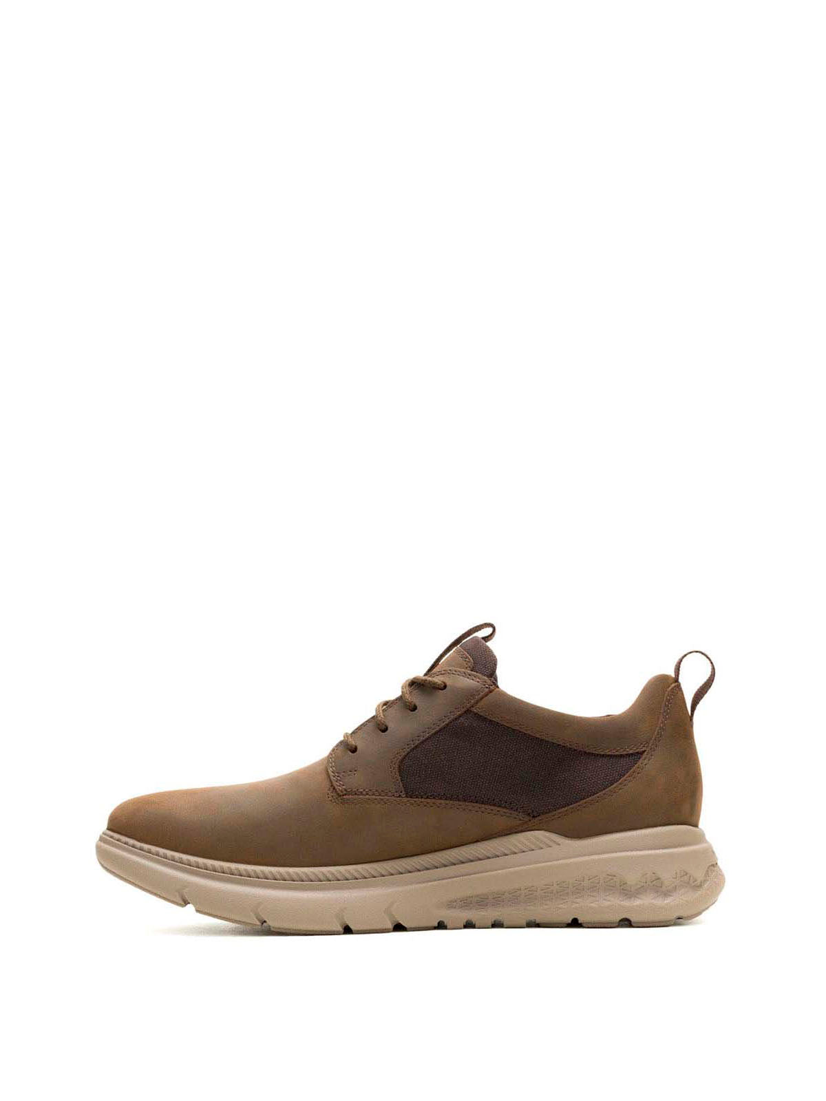 Zapatilla Cuero Hombre Excel Lt Laceup Café