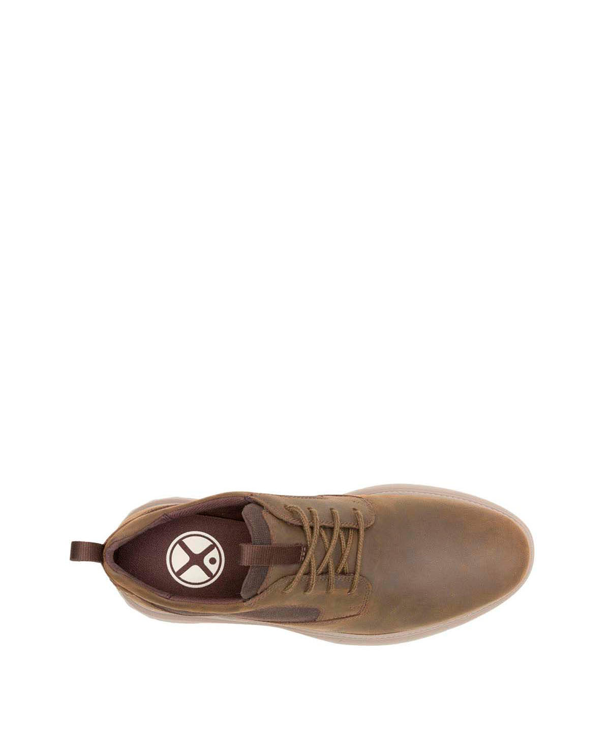 Zapatilla Cuero Hombre Excel Lt Laceup Café