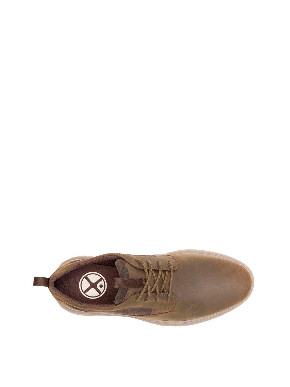 Zapatilla Cuero Hombre Excel Lt Laceup Café