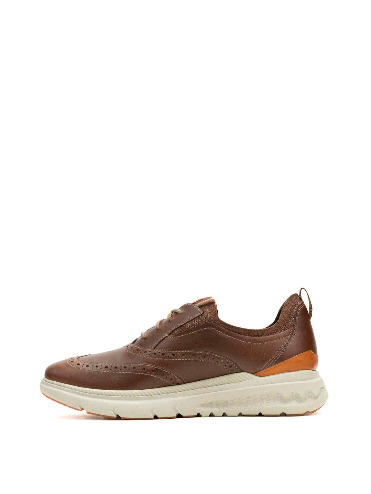 Zapato Cuero Hombre Excel Wingtip Café | Hush Puppies