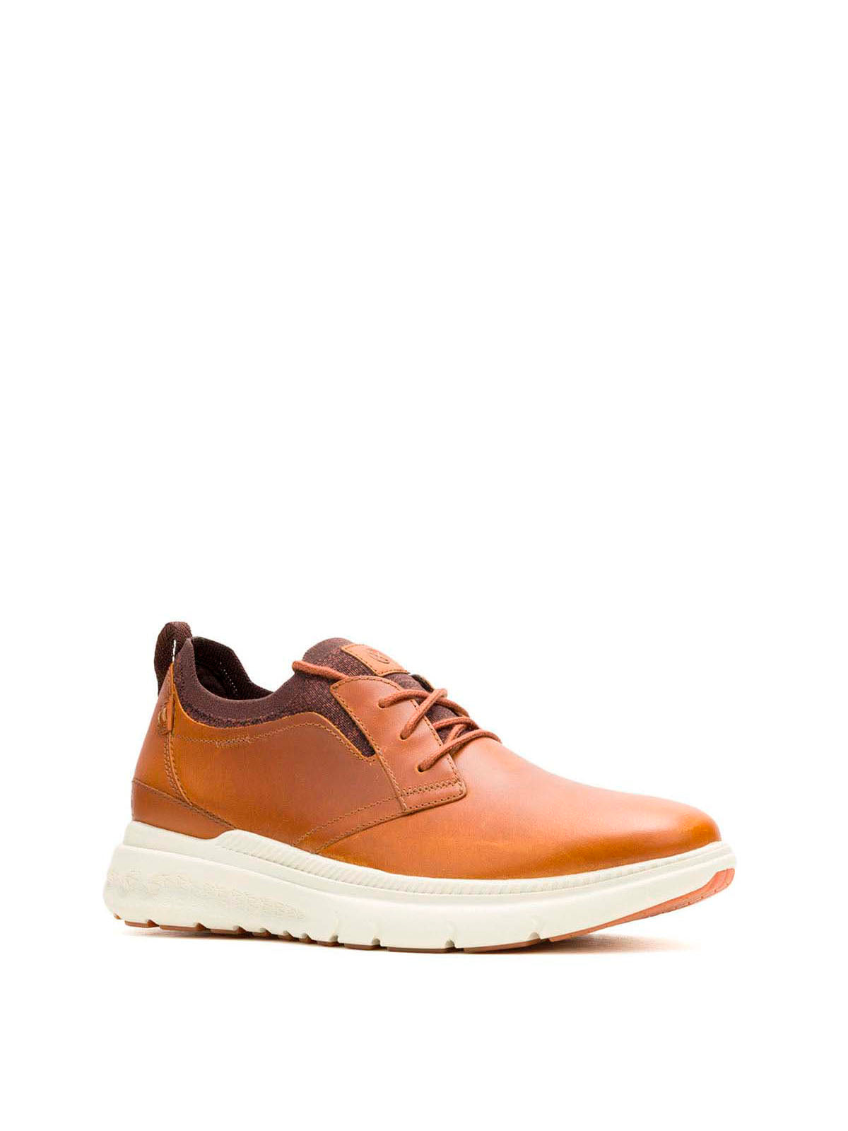 Zapato Cuero Hombre Excel Laceup Café | Hush Puppies
