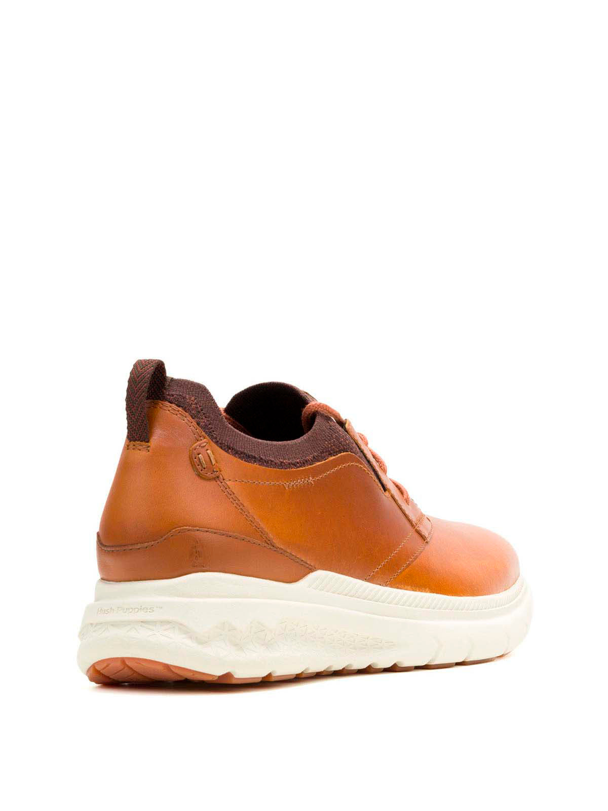 Zapato Cuero Hombre Excel Laceup Café | Hush Puppies