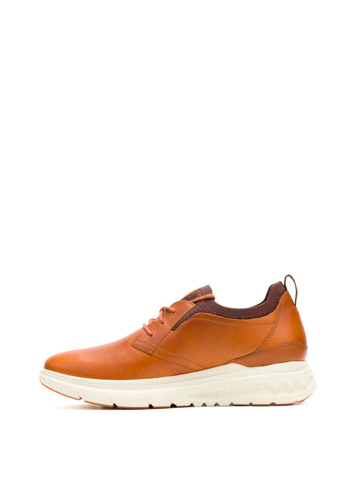 Zapato Cuero Hombre Excel Laceup Café | Hush Puppies