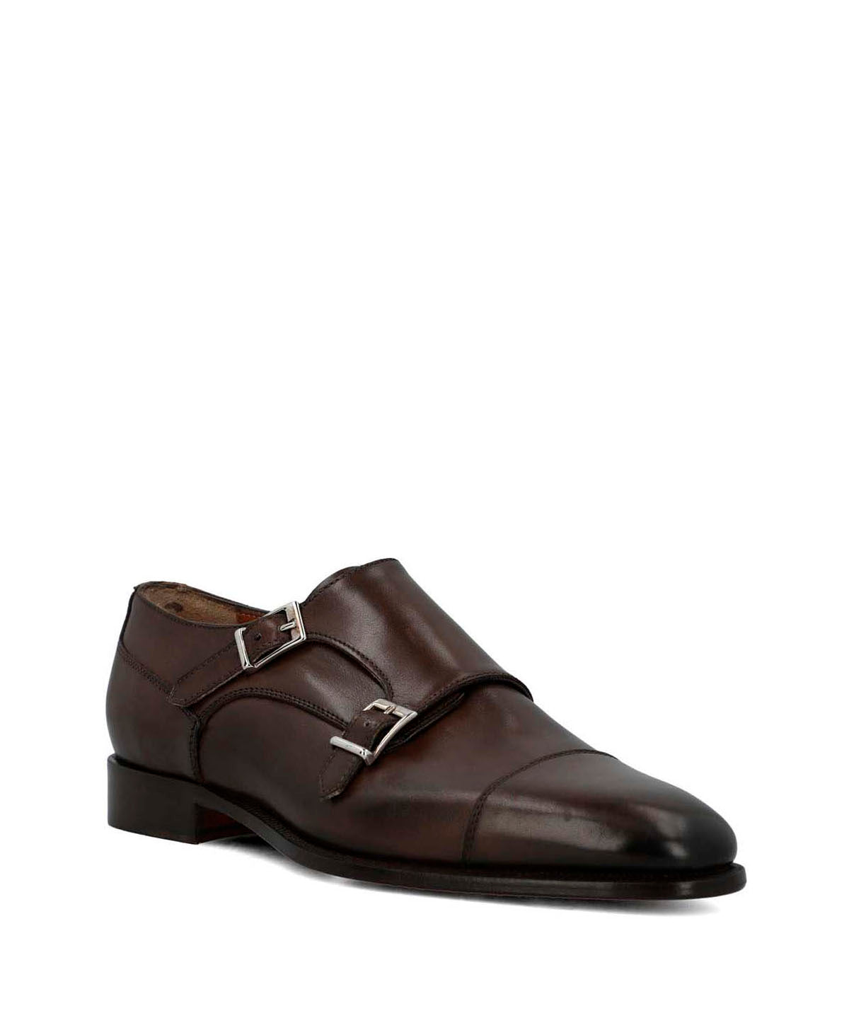 Zapato Italiano Cuero Hombre Macelli Café