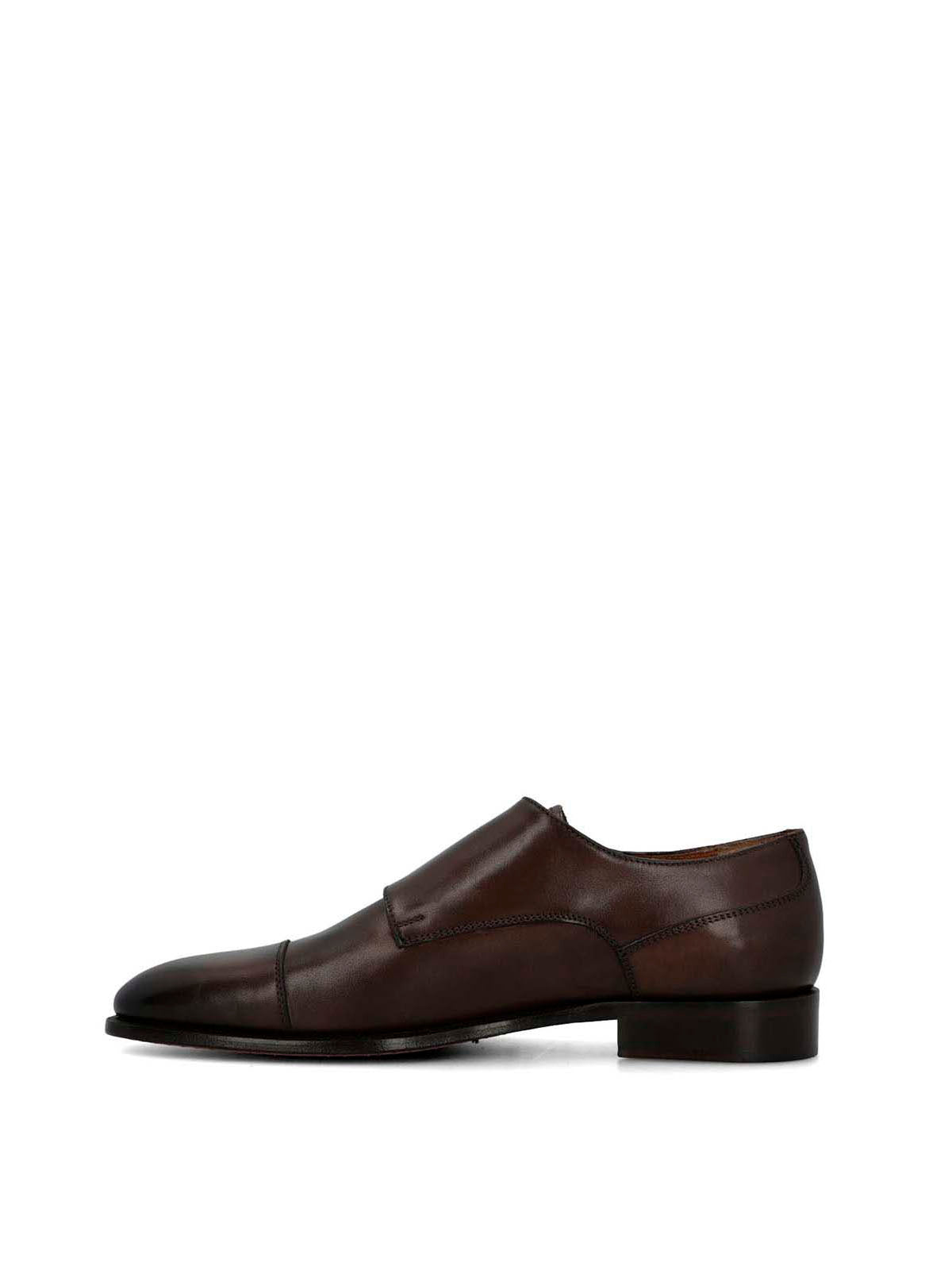 Zapato Italiano Cuero Hombre Macelli Café