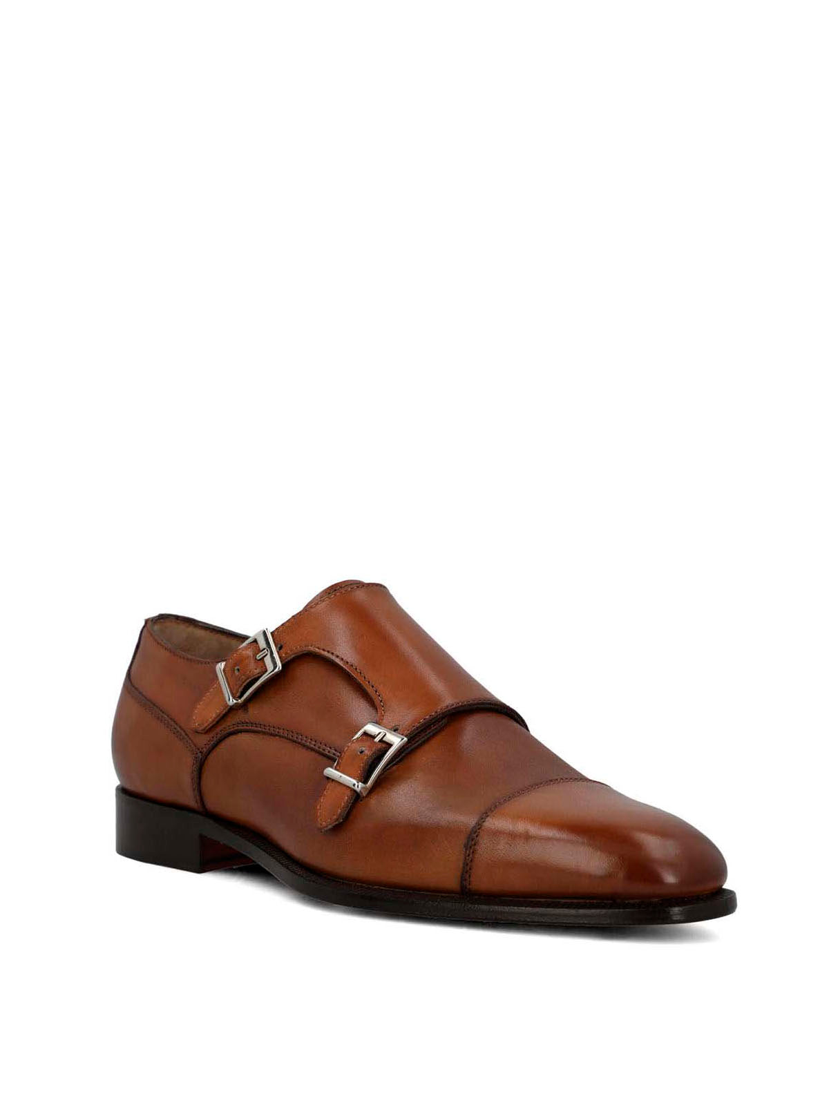 Zapato Italiano Cuero Hombre Macelli Café