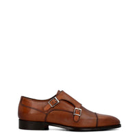 Zapato Italiano Cuero Hombre Macelli Café