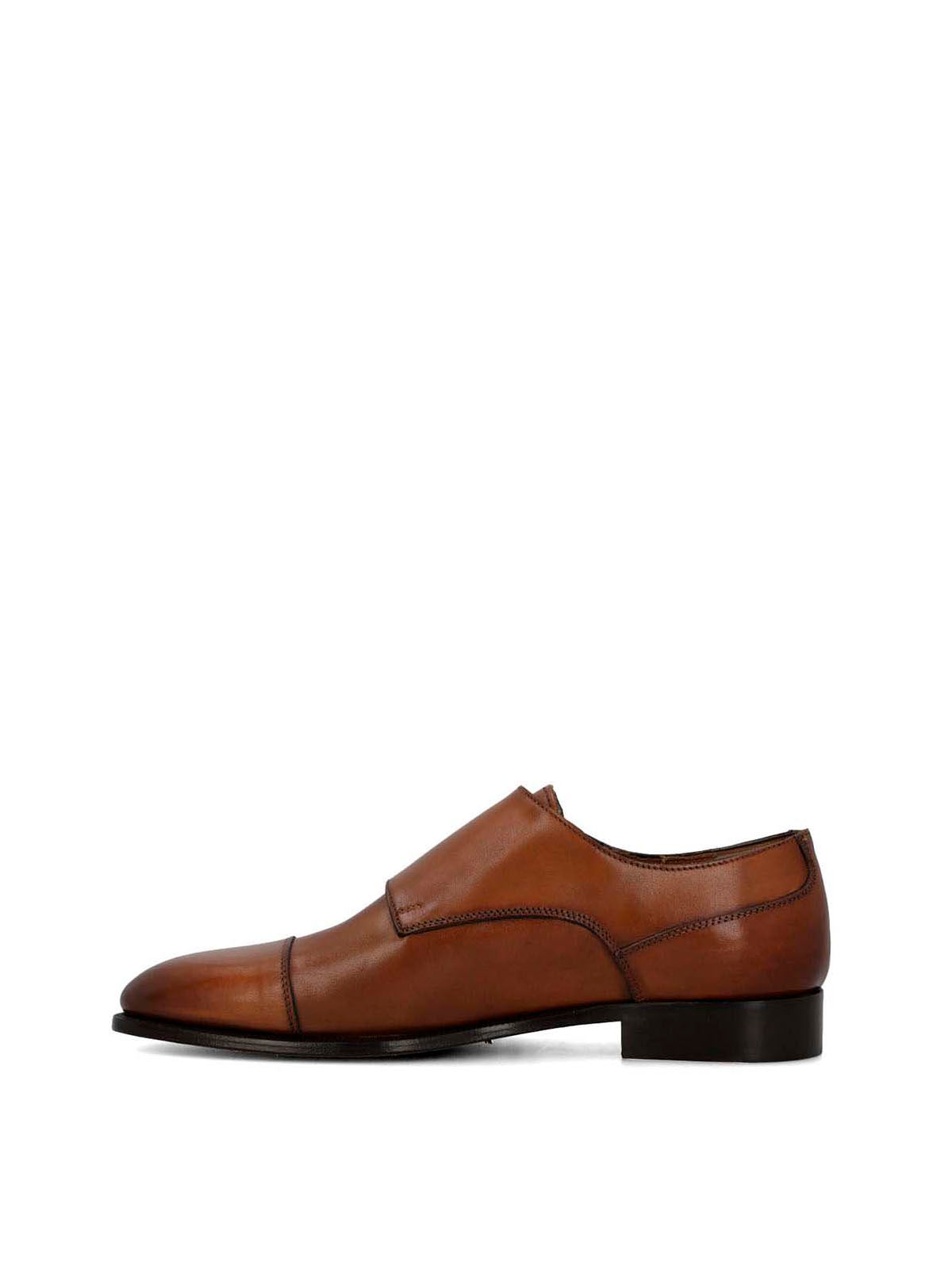 Zapato Italiano Cuero Hombre Macelli Café