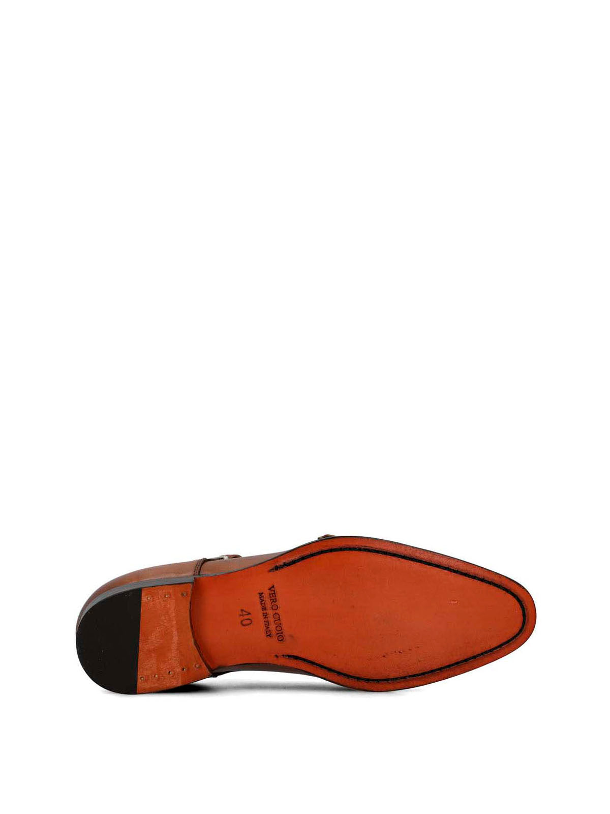Zapato Italiano Cuero Hombre Macelli Café