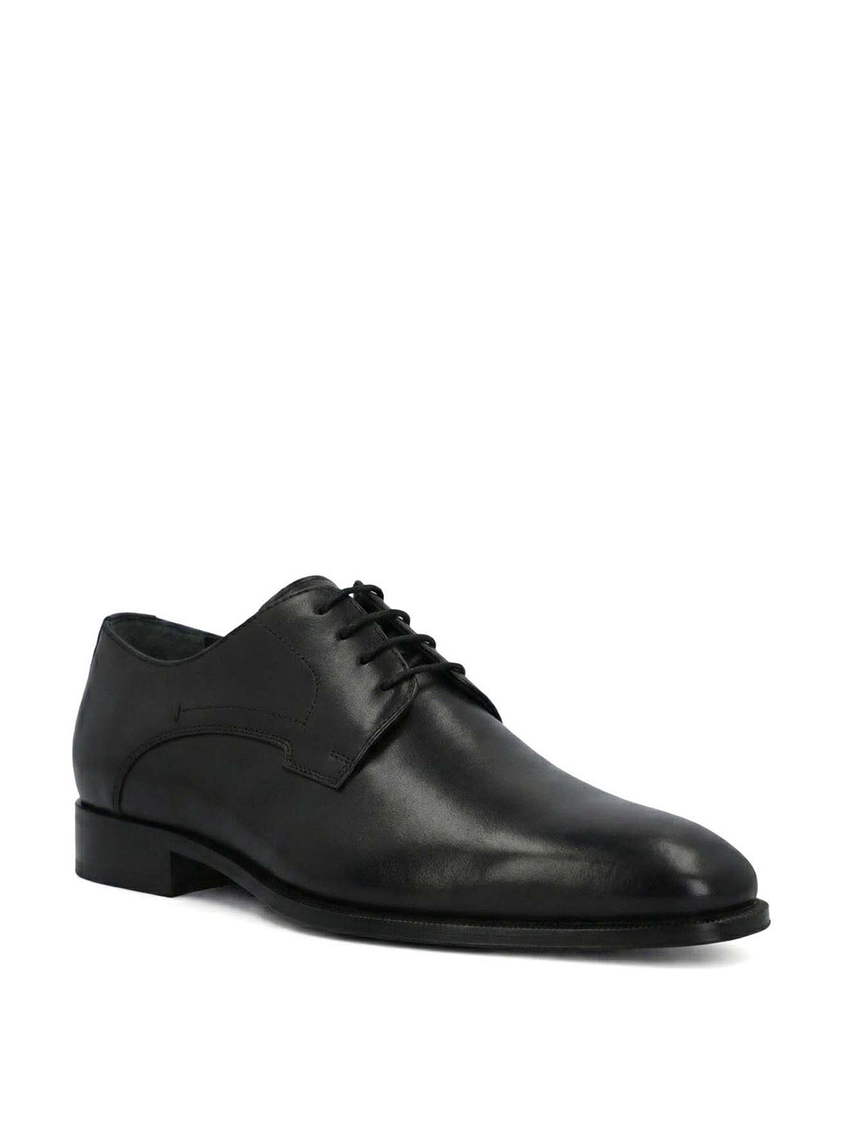Zapato Italiano Cuero Hombre Ludovisi Negro