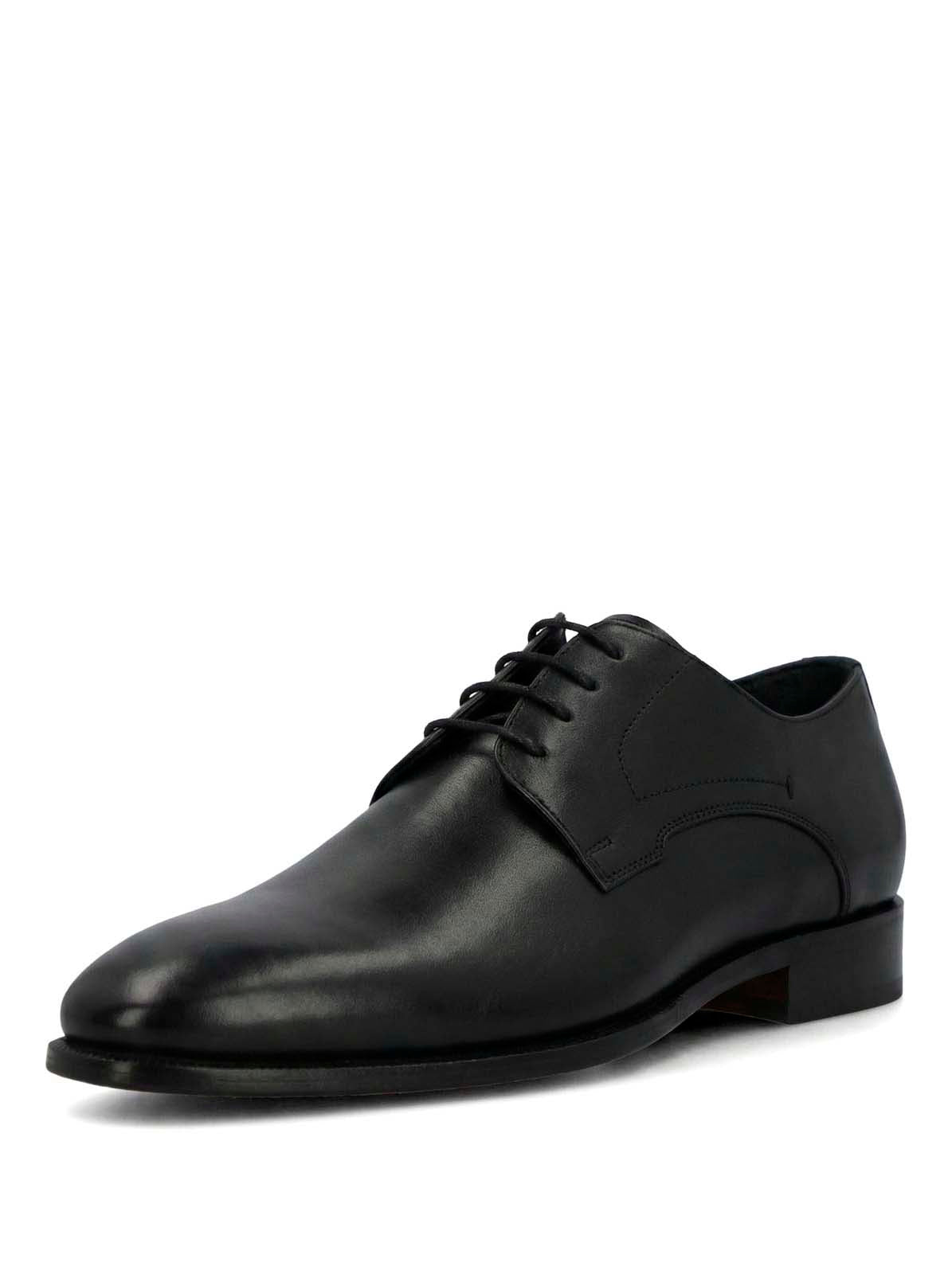 Zapato Italiano Cuero Hombre Ludovisi Negro