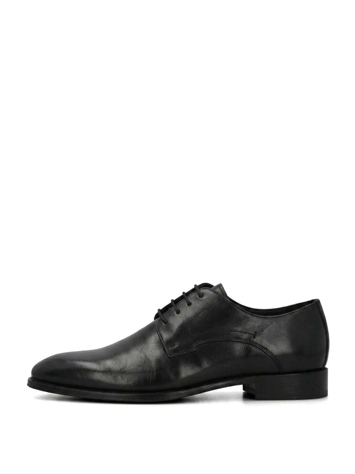 Zapato Italiano Cuero Hombre Ludovisi Negro