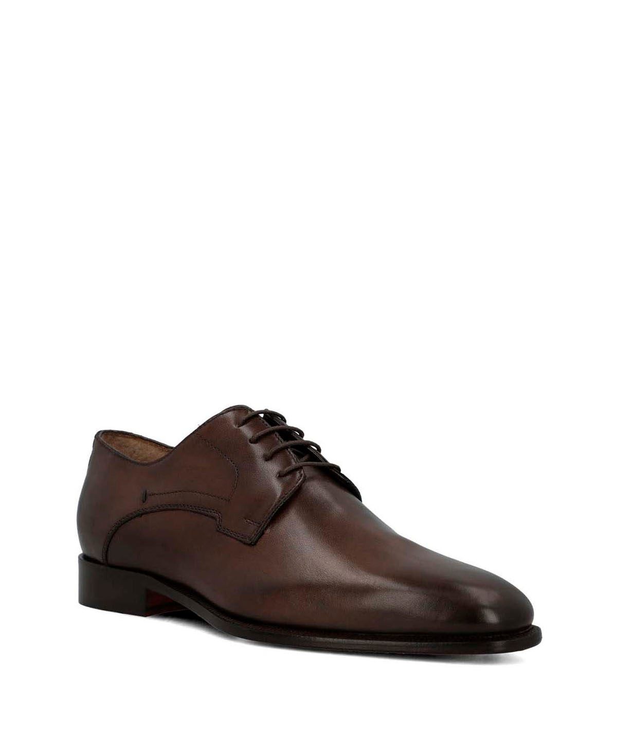 Zapato Italiano Cuero Hombre Ludovisi Café