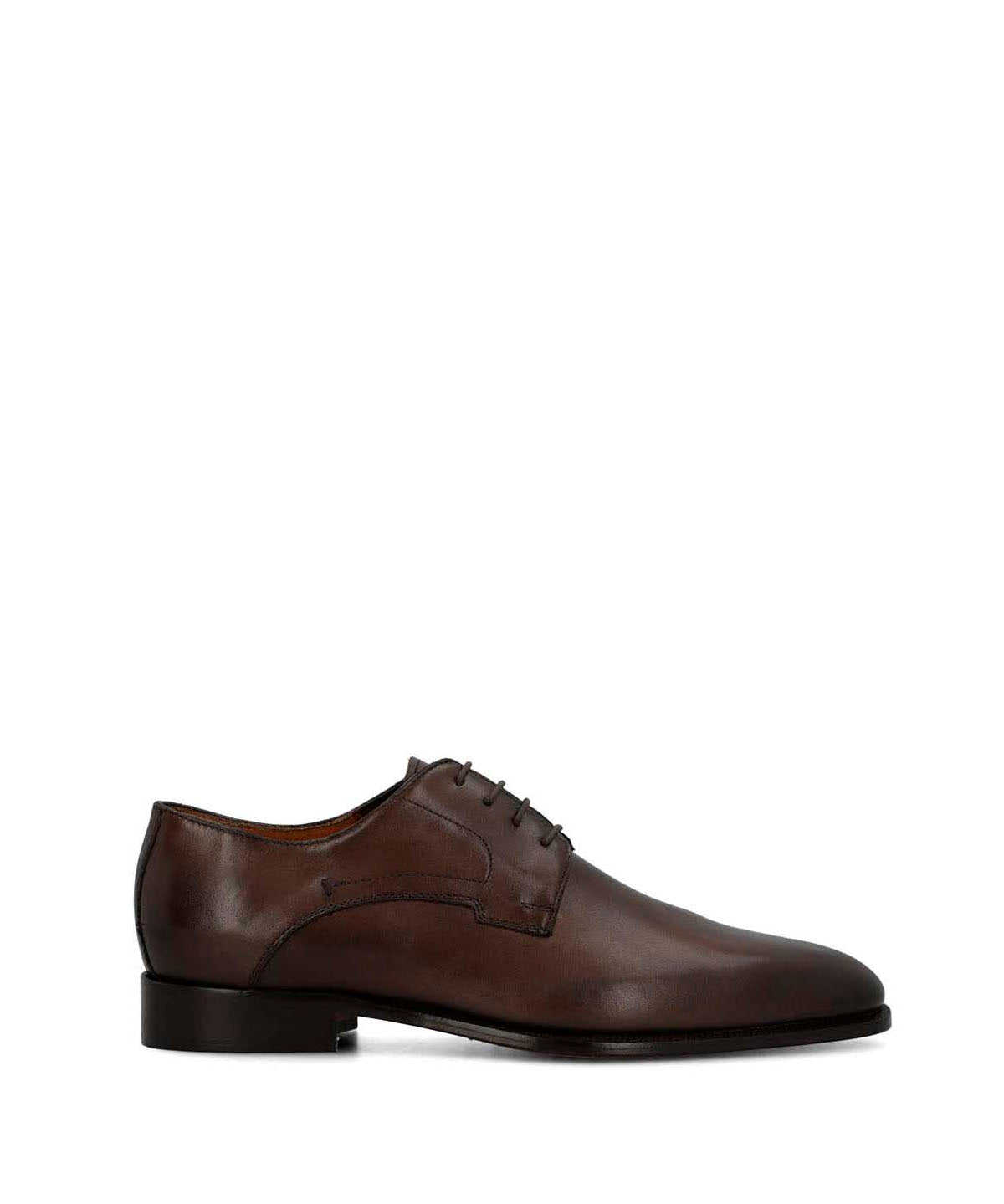 Zapato Italiano Cuero Hombre Ludovisi Café
