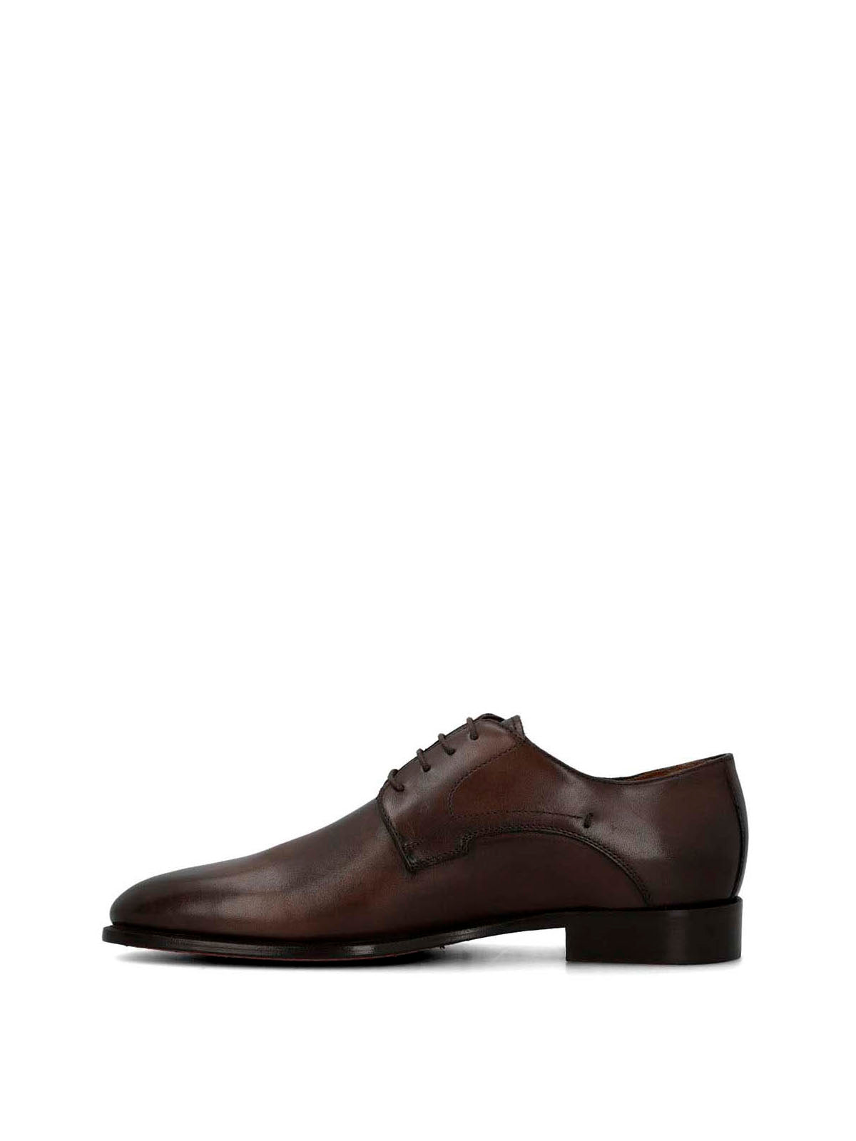 Zapato Italiano Cuero Hombre Ludovisi Café