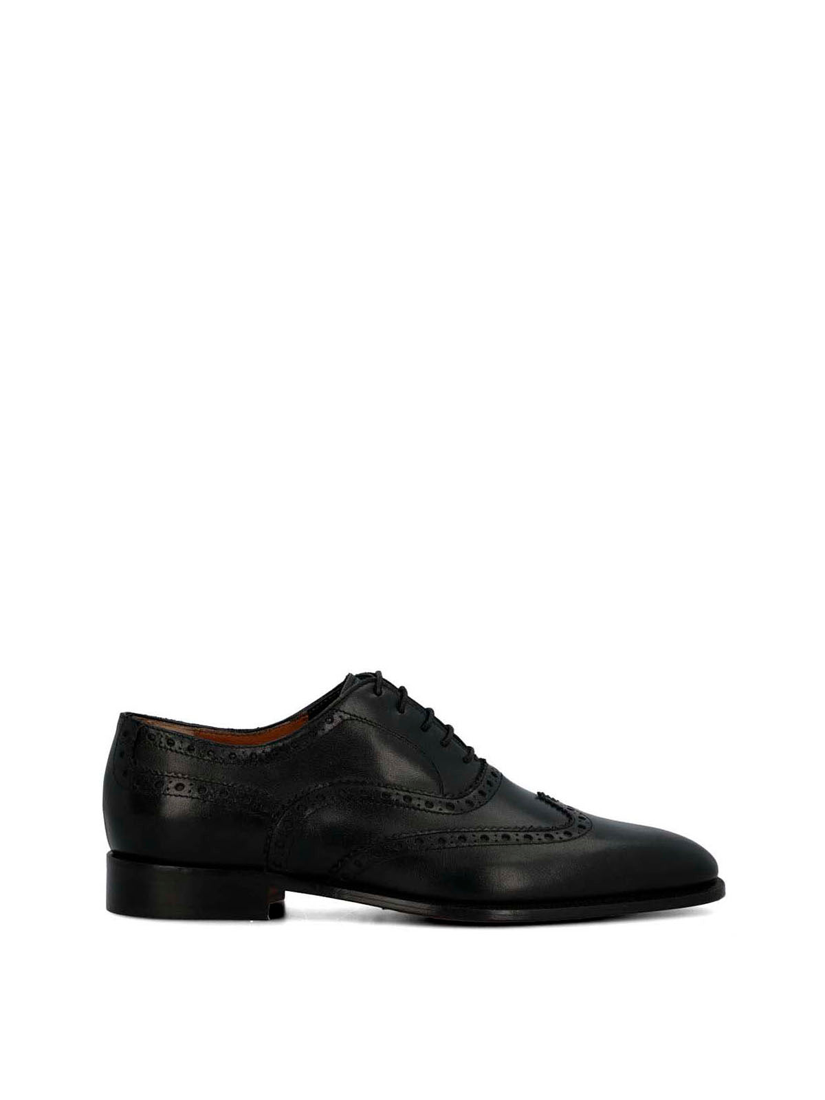 Zapato Italiano Cuero Hombre Sorriso Negro