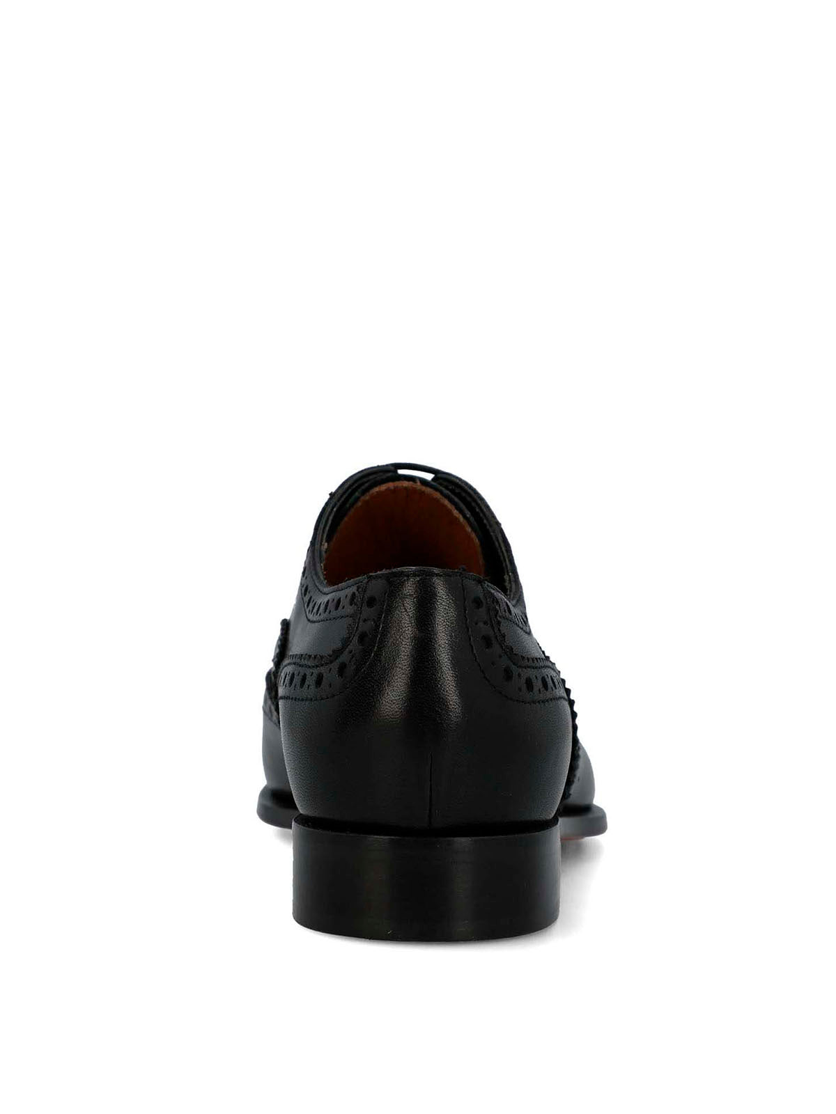 Zapato Italiano Cuero Hombre Sorriso Negro