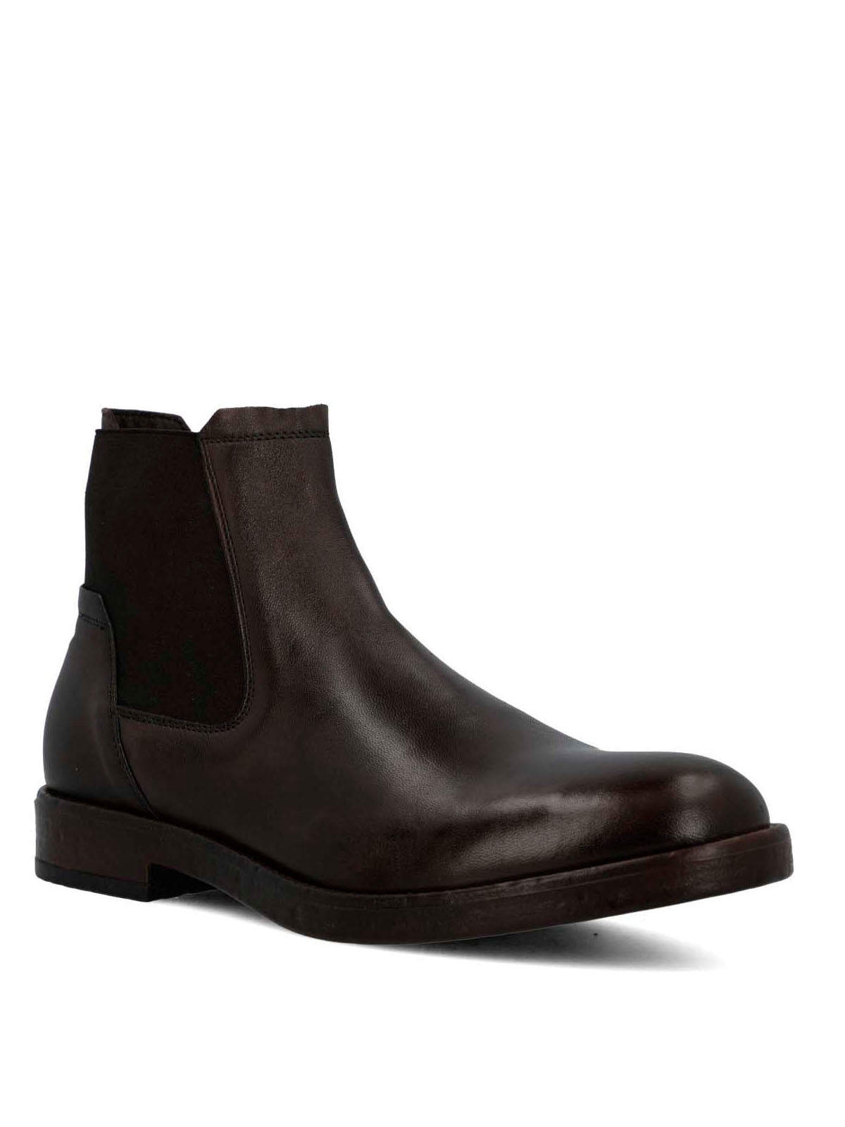 Botin Italiano Cuero Hombre Leone Café-Hush Puppies Chile