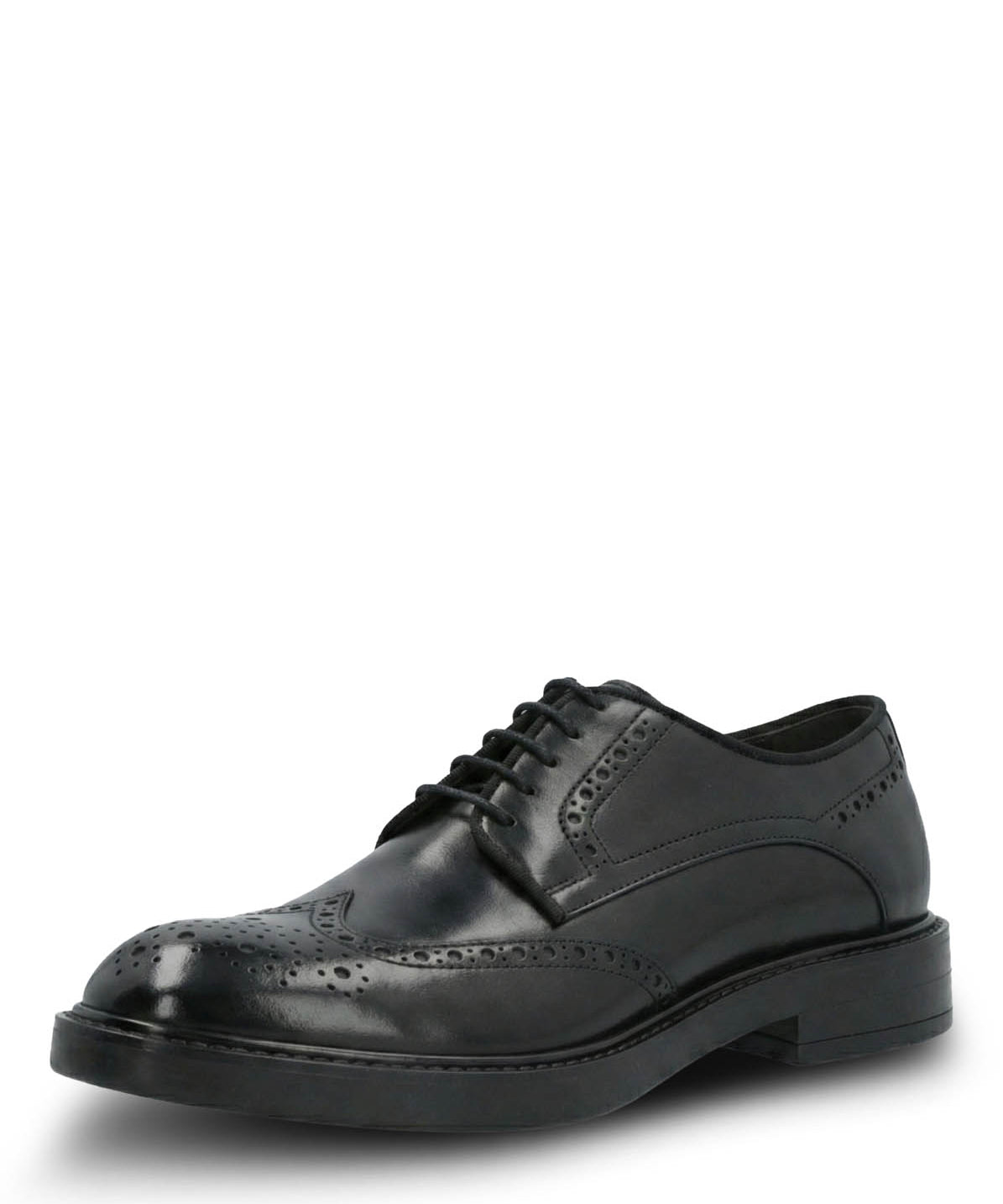 Zapato Italiano Cuero Hombre Gianico Negro-Hush Puppies Chile
