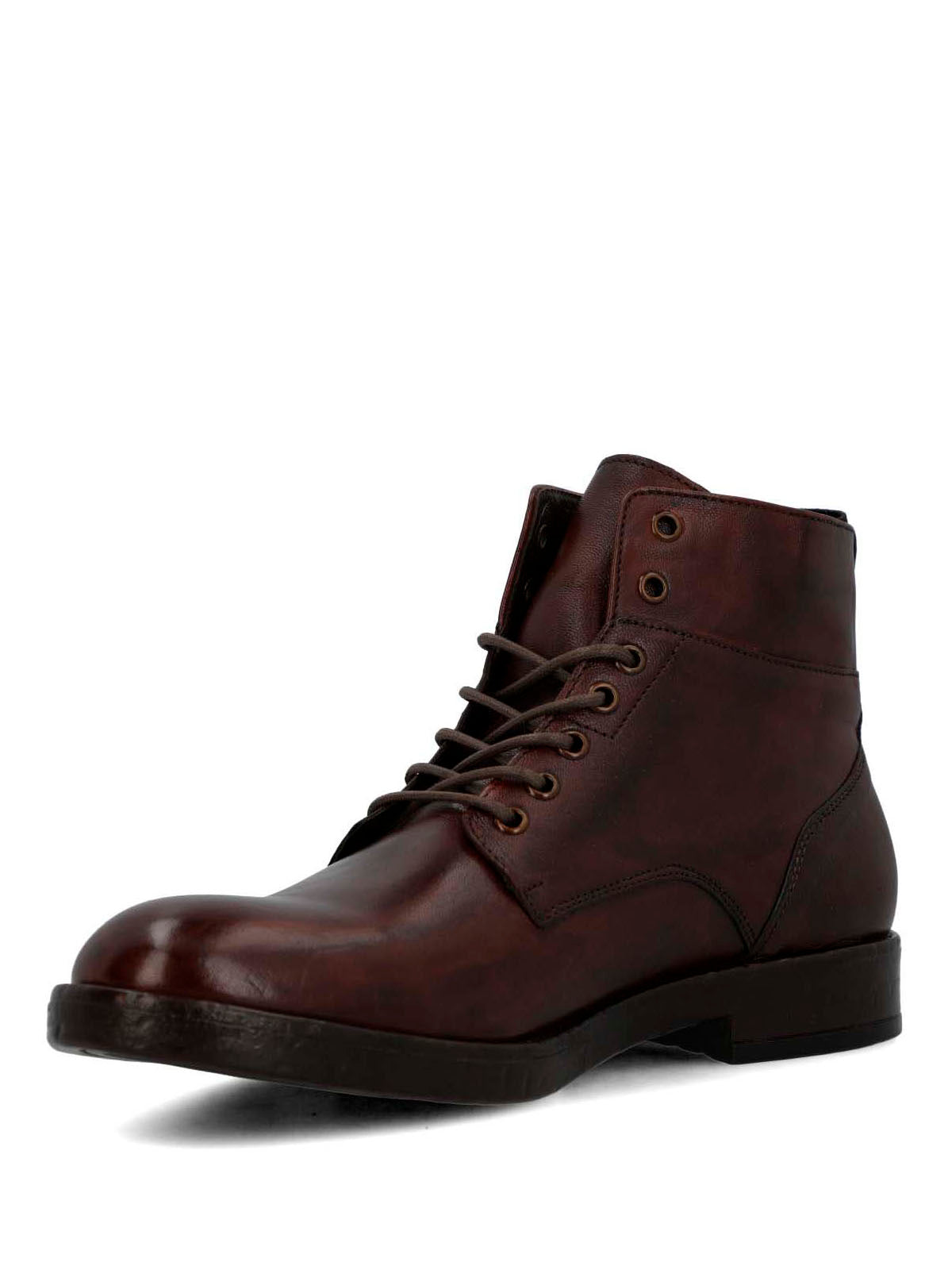 Botin Italiano Cuero Hombre Feffo Café-Hush Puppies Chile