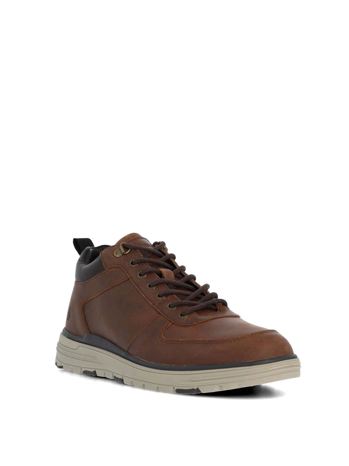 Botin Cuero Hombre Bruce Café