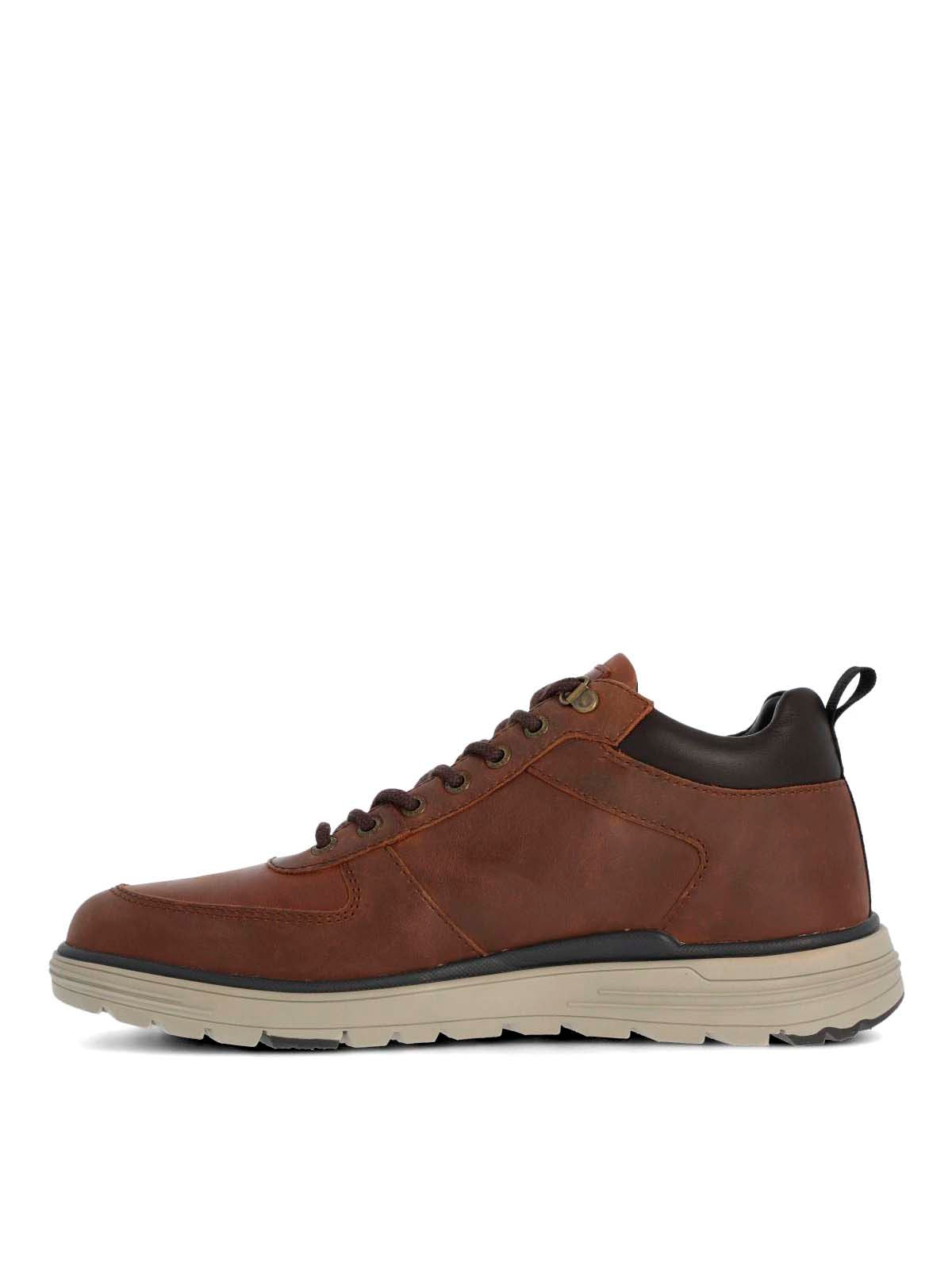 Botin Cuero Hombre Bruce Café