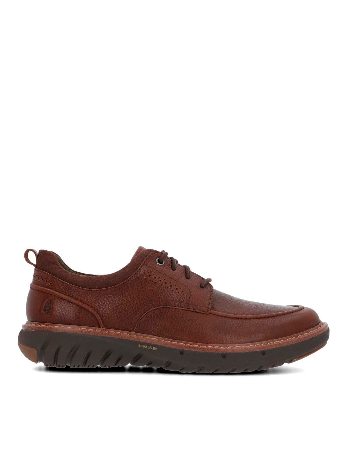 Zapato Cuero Hombre Smart Derby Café