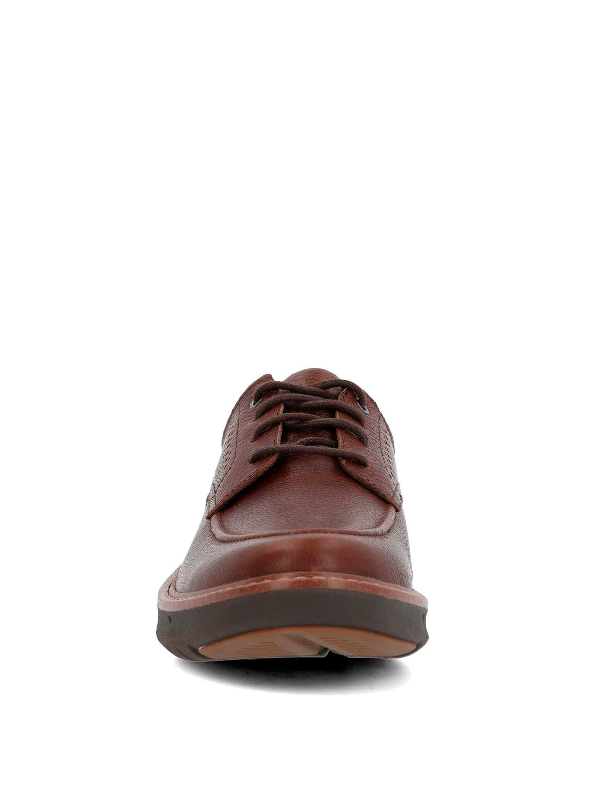 Zapato Cuero Hombre Smart Derby Café