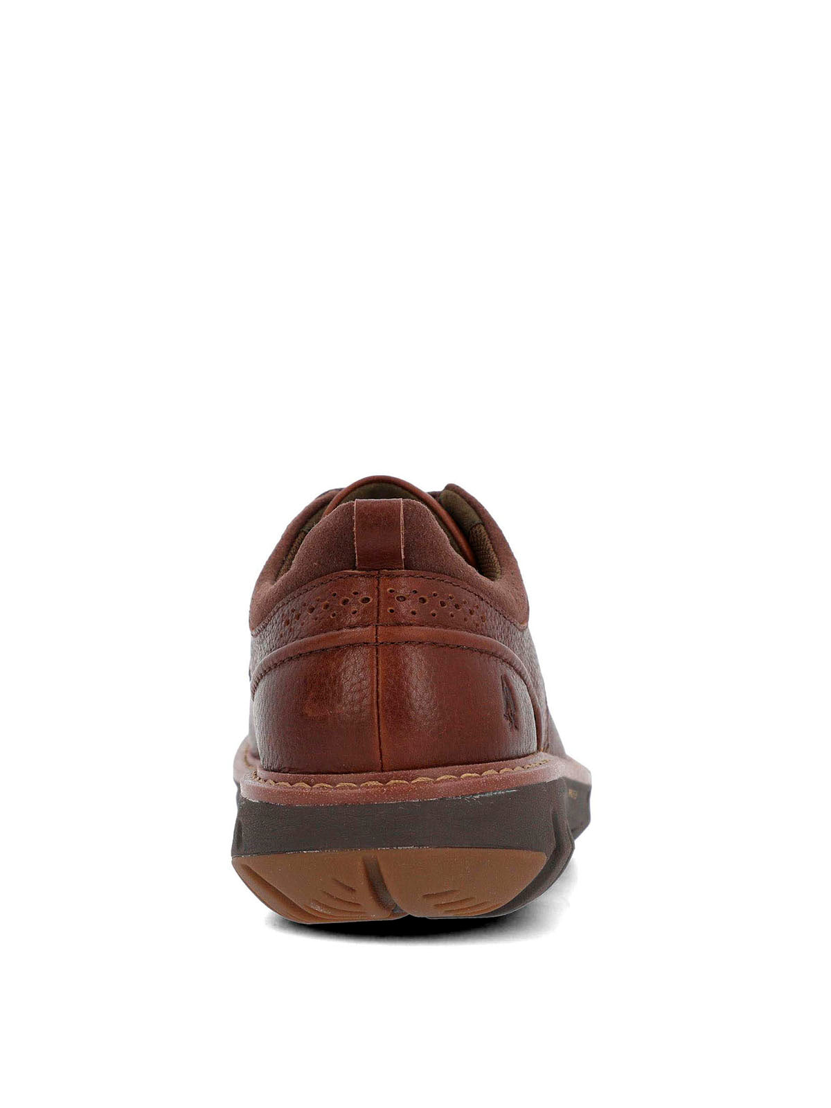 Zapato Cuero Hombre Smart Derby Café