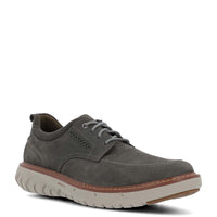 Zapato Cuero Hombre Smart Derby Gris