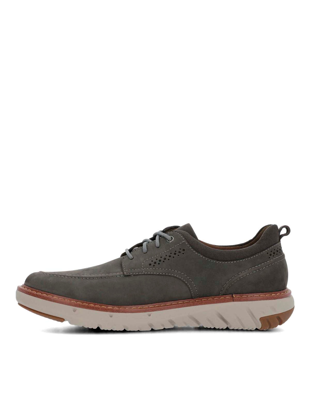 Zapato Cuero Hombre Smart Derby Gris