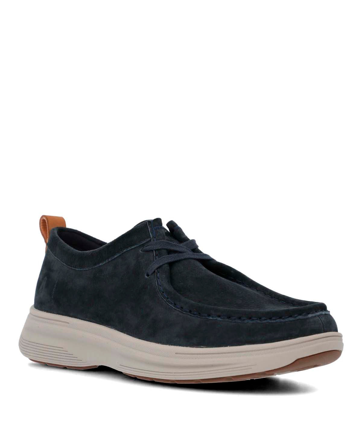 Zapato Cuero Hombre Walls Azul