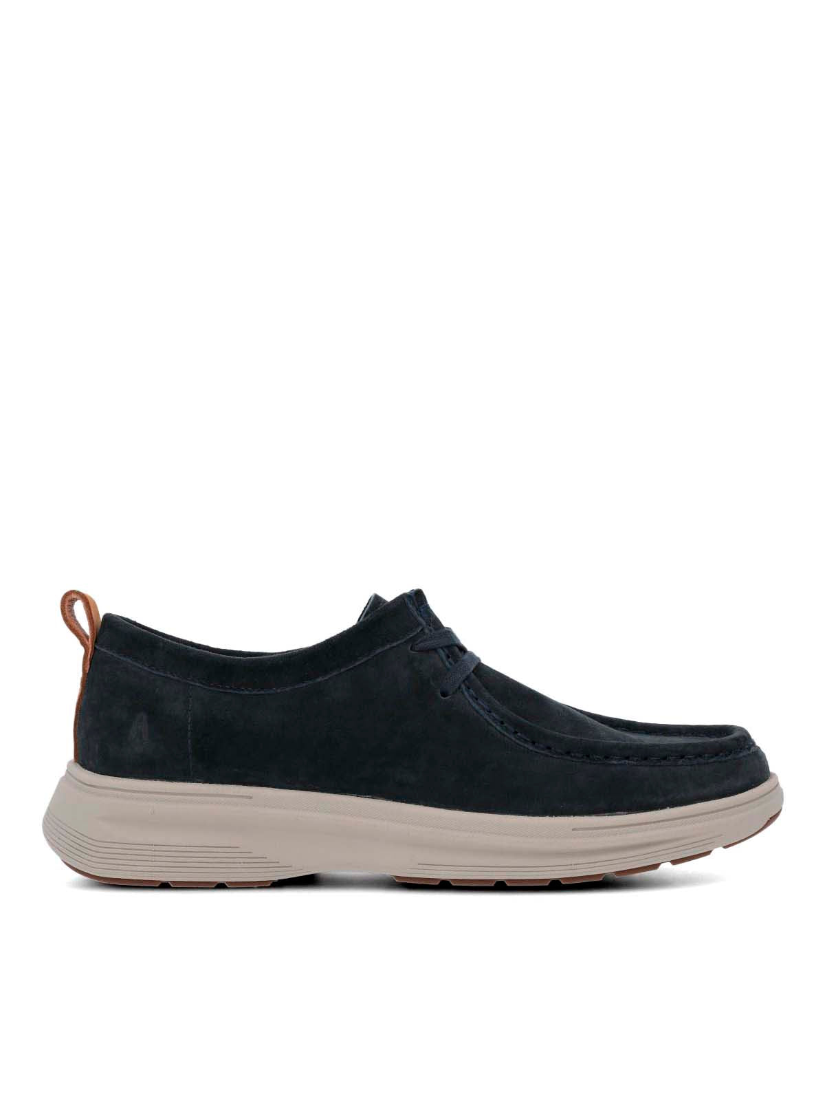 Zapato Cuero Hombre Walls Azul