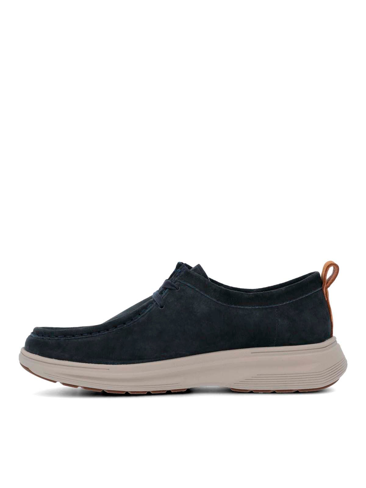 Zapato Cuero Hombre Walls Azul