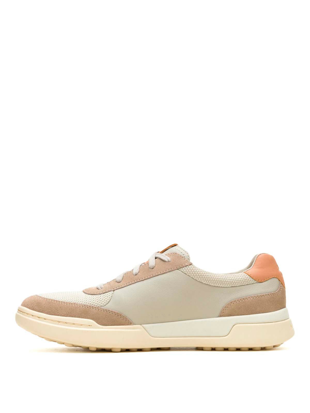 Zapatilla Cuero Hombre Wes HP Beige