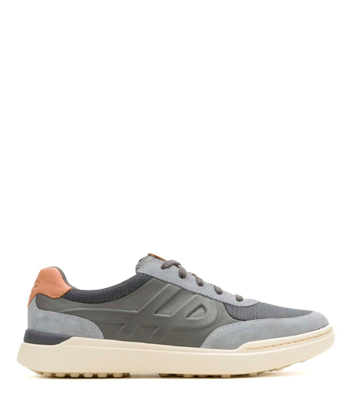 Zapatilla Cuero Hombre Wes HP Gris