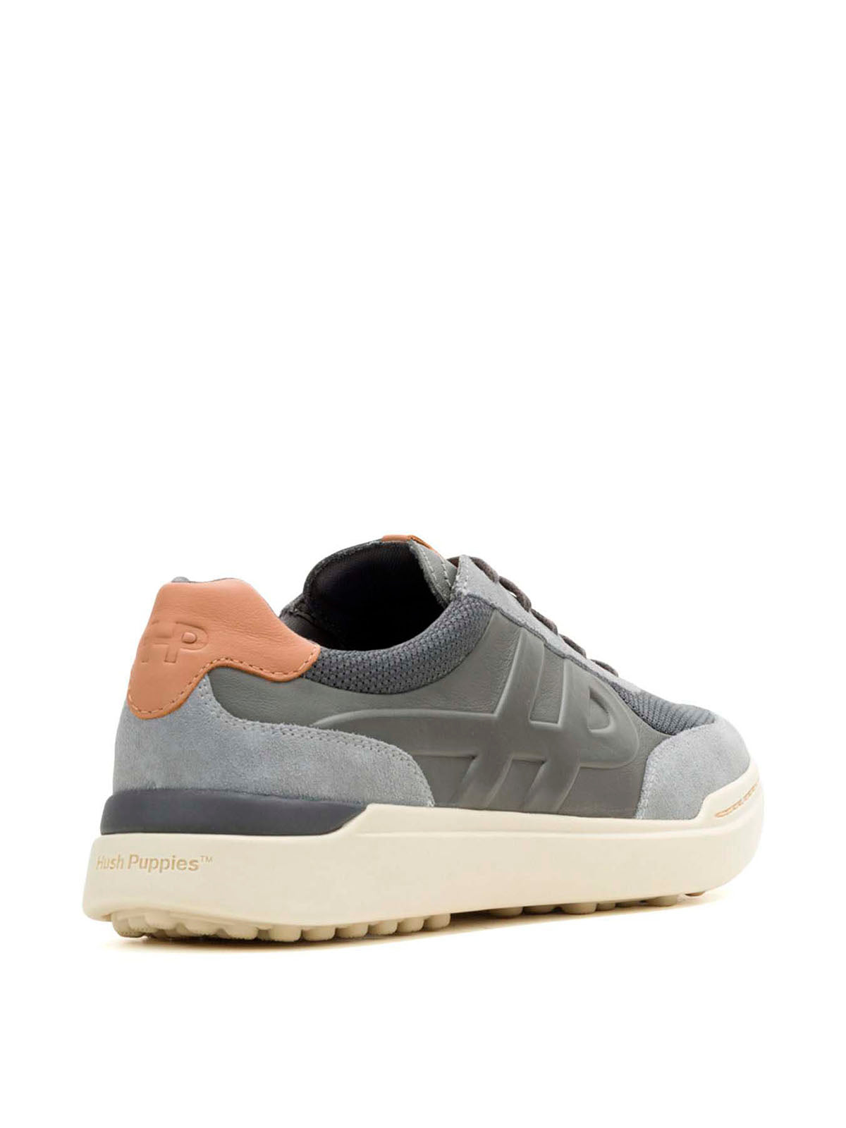 Zapatilla Cuero Hombre Wes HP Gris
