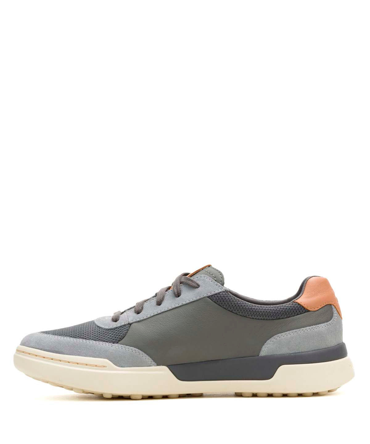 Zapatilla Cuero Hombre Wes HP Gris