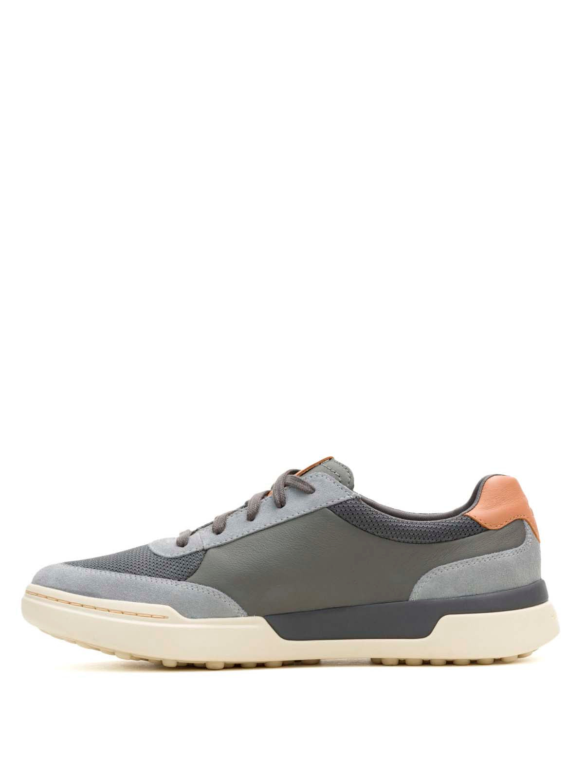 Zapatilla Cuero Hombre Wes HP Gris