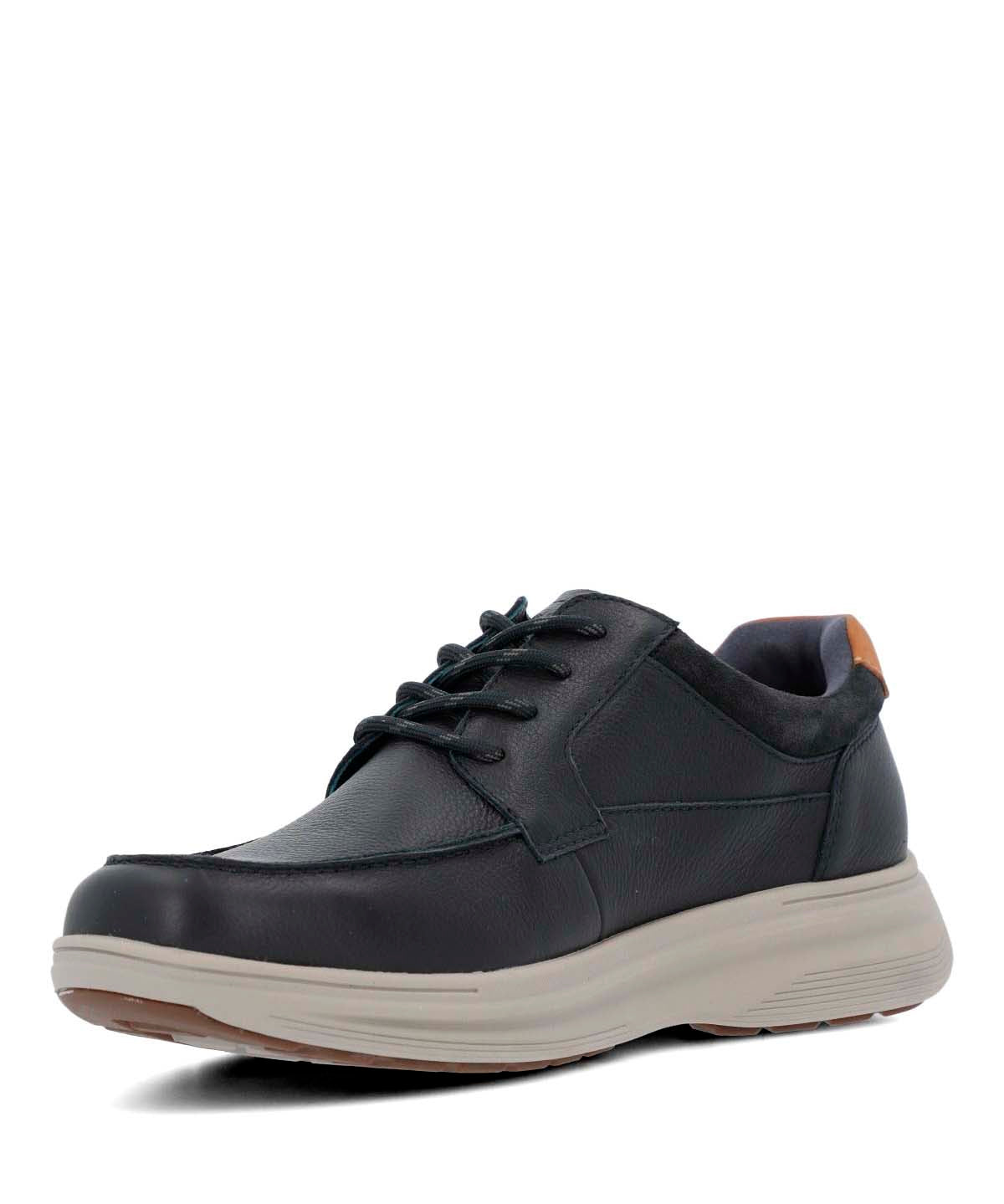 Zapatilla Cuero Hombre Molte Azul