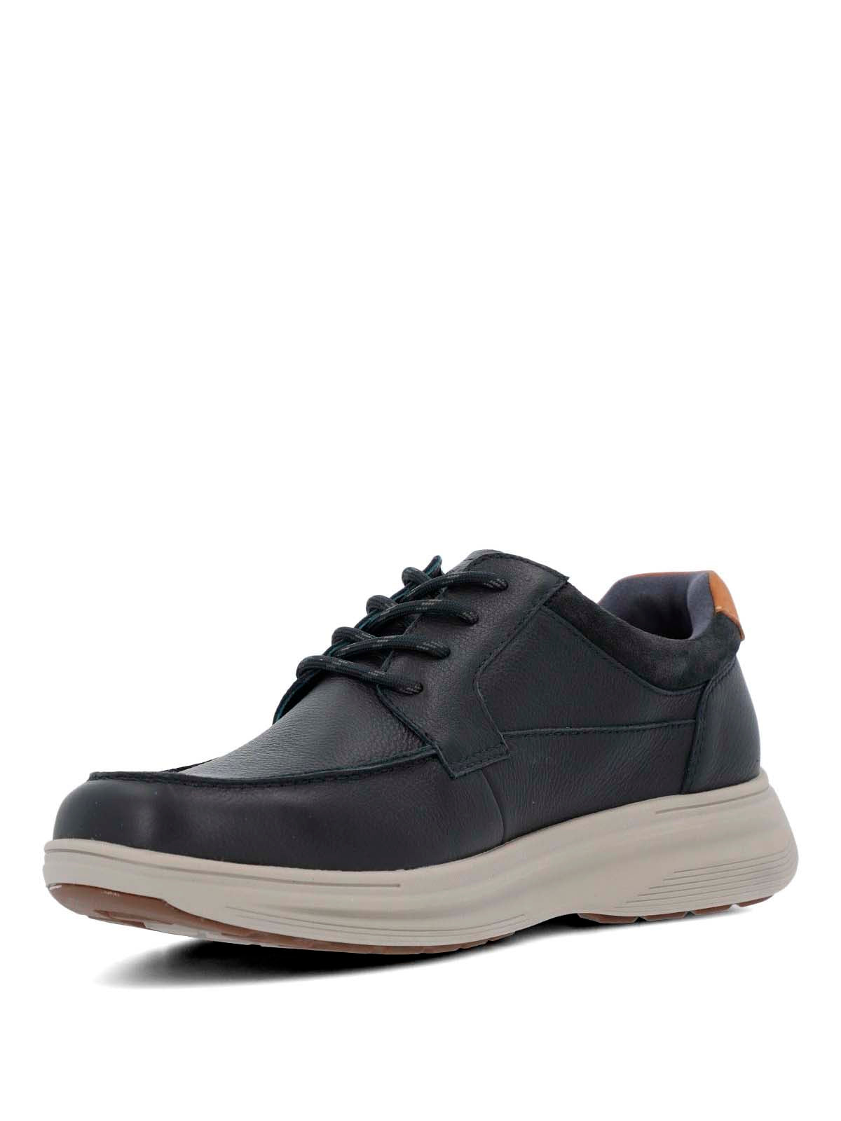 Zapatilla Cuero Hombre Molte Azul